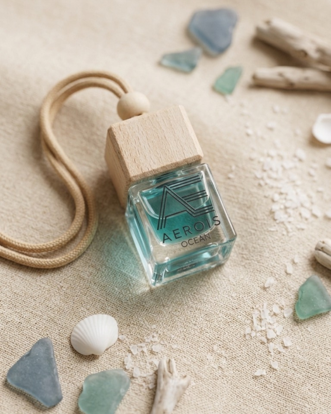 AEROIS Ocean Breeze Araç Kokusu 8 ml | Ferah Araç İçi Koku | 8ml Ayna Kokusu